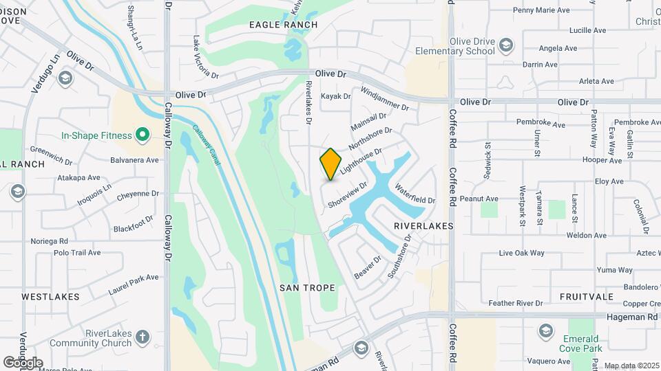 8723 Lighthouse Dr Map and Location Details