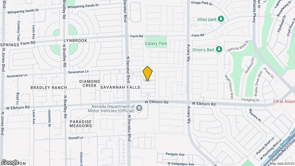 7306 N Decatur Blvd Map and Location Details