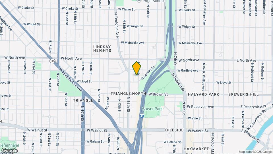 2123 N 11th St Map and Location Details