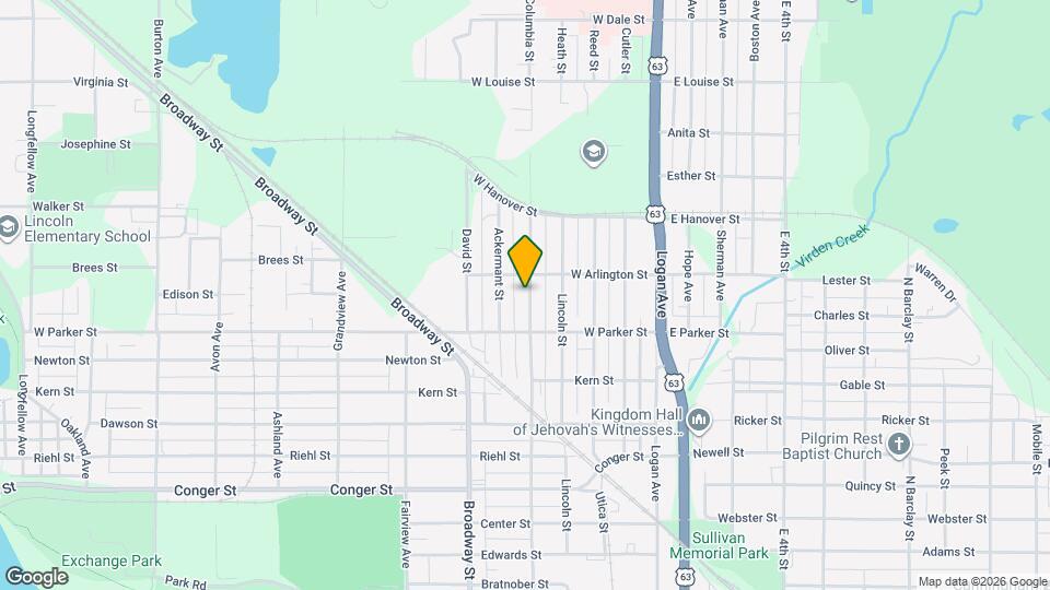 1137 Columbia St Map and Location Details