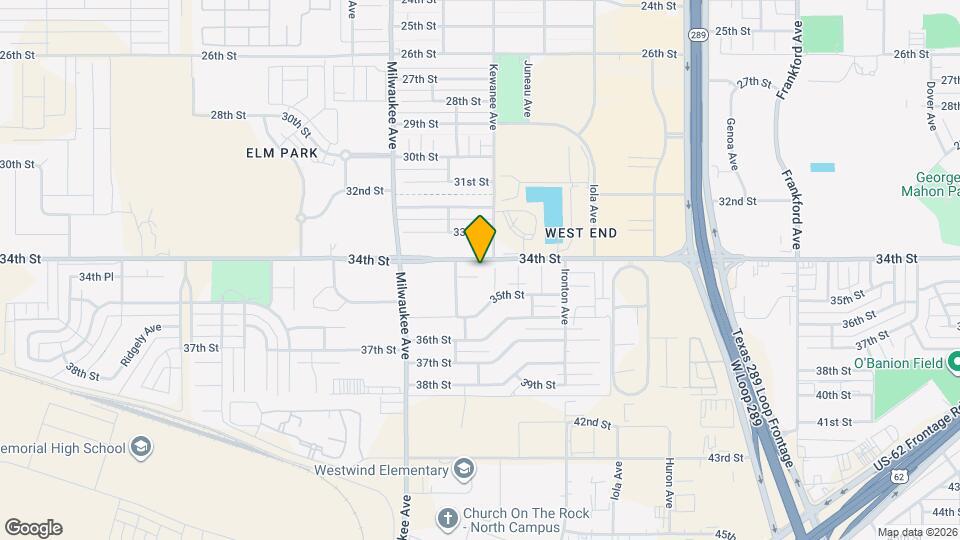 6302 34th Pl Map and Location Details