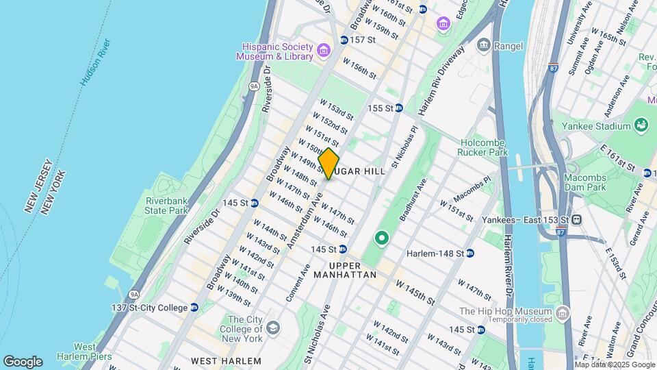 1785 Amsterdam Ave Map and Location Details