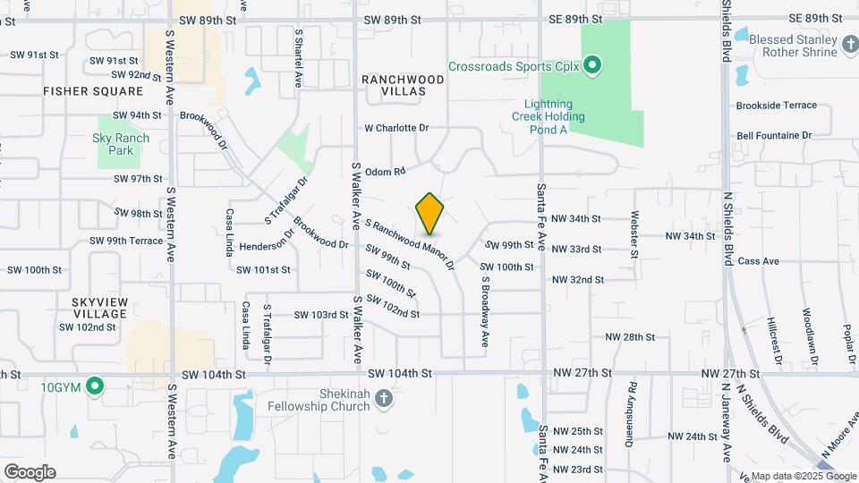 301 S Ranchwood Manor Dr Map and Location Details