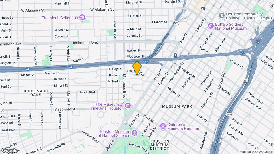 Gramercy Place Apartments Map and Location Details