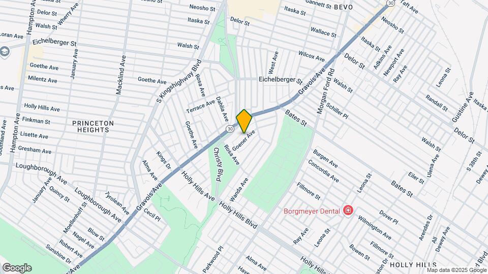 5835 Goener Ave Map and Location Details