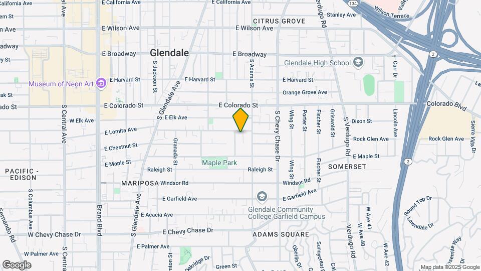 506 S Belmont St Mapa y Detalles de la Ubicación