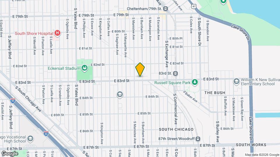 2750 E 83rd St Map and Location Details