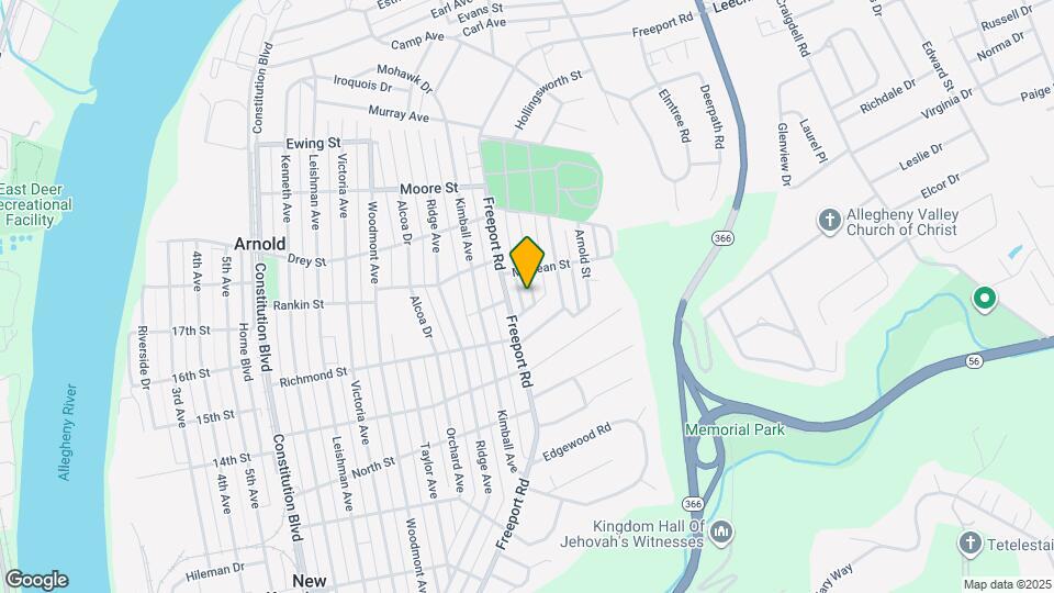 1723 Rebecca St Map and Location Details