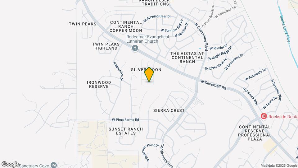 7732 W Copper Moon Way Map and Location Details