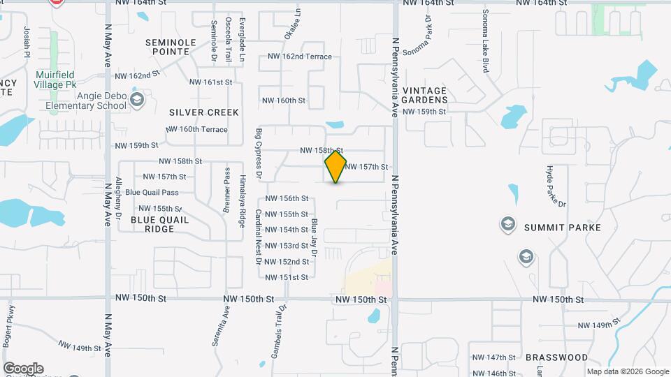 2224 NW 157th Terrace Map and Location Details