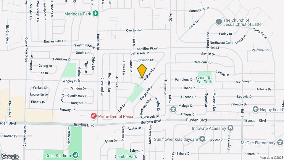 5218 Jackson Ln Map and Location Details