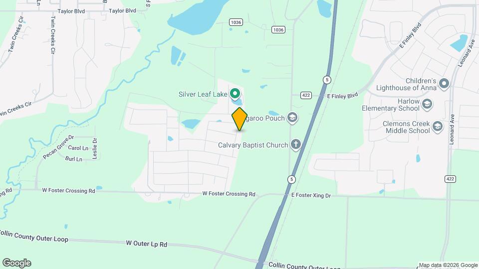 2621 Silver Leaf Ln Map and Location Details