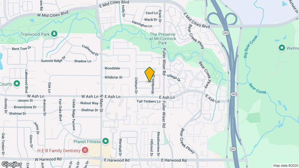 414 Teal Wood Ln Map and Location Details