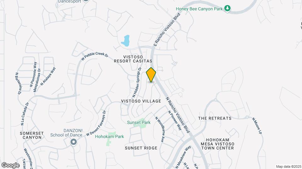 Vistoso Village Map and Location Details