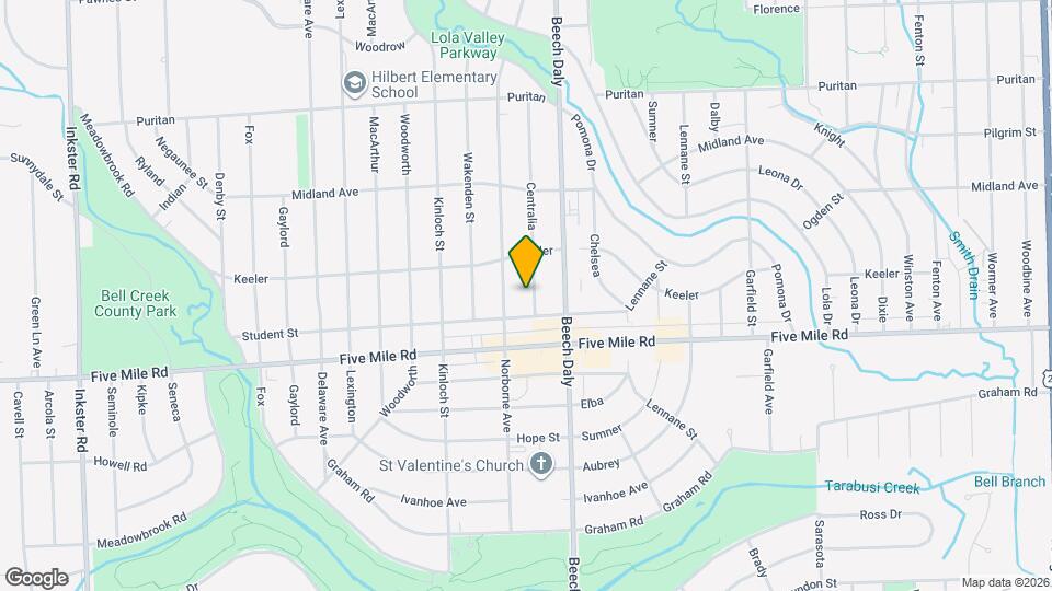 15401 Centralia Map and Location Details