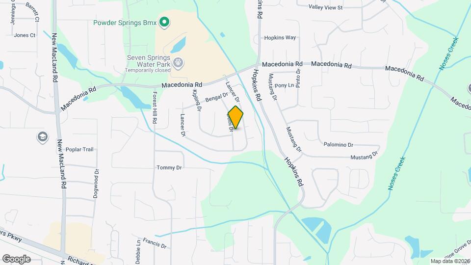 3197 Delhi Dr Map and Location Details