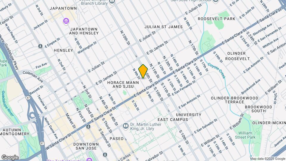 58 N 9th St Mapa y Detalles de la Ubicación