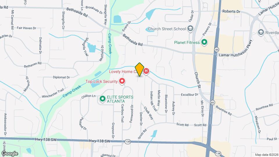 1070 Salisbury Trail Mapa y Detalles de la Ubicación