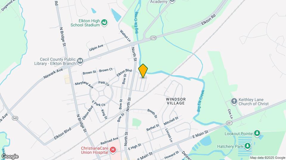 520 Hollingsworth Ave Map and Location Details