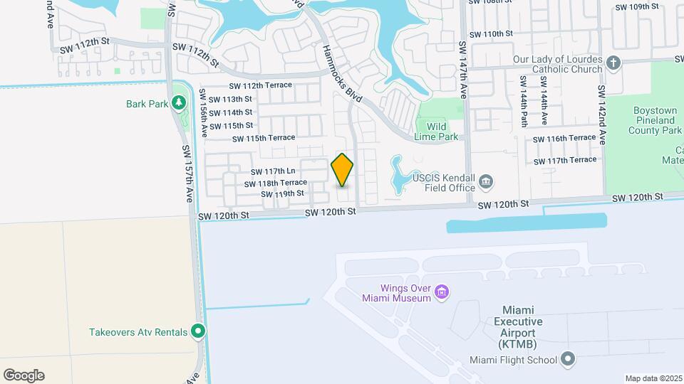 15166 SW 119th St Map and Location Details