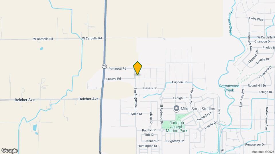 4055 Cinnabar Ct Map and Location Details