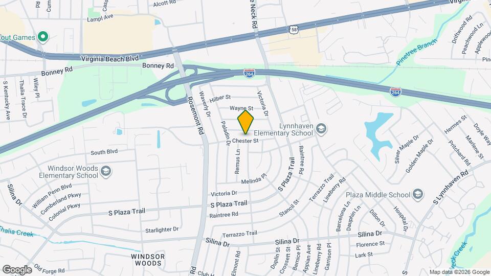 3528 Chester St Map and Location Details