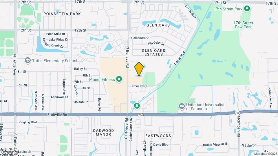 Beneva Oaks Apartments Mapa y Detalles de la Ubicación