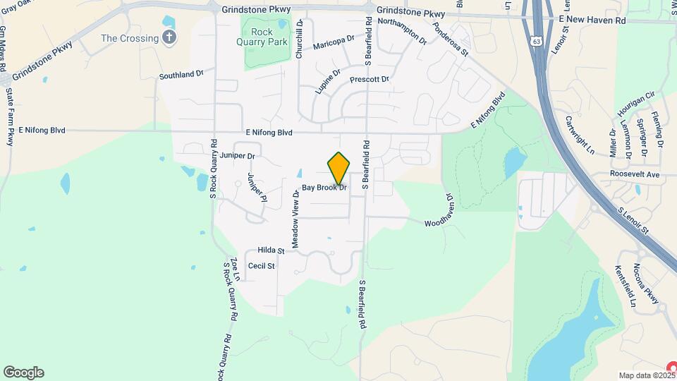 2206 Bay Brook Dr Map and Location Details