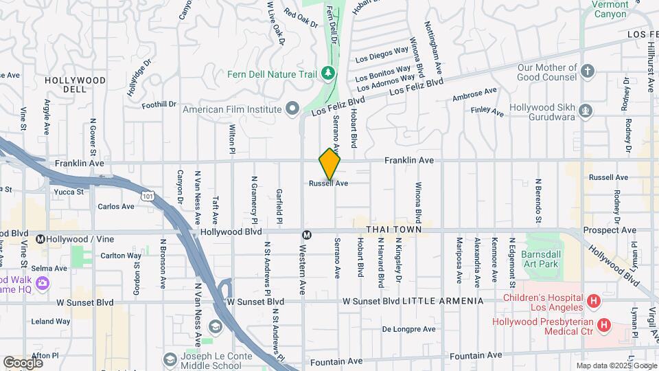 5410 Russell Ave, Unit 5 Map and Location Details