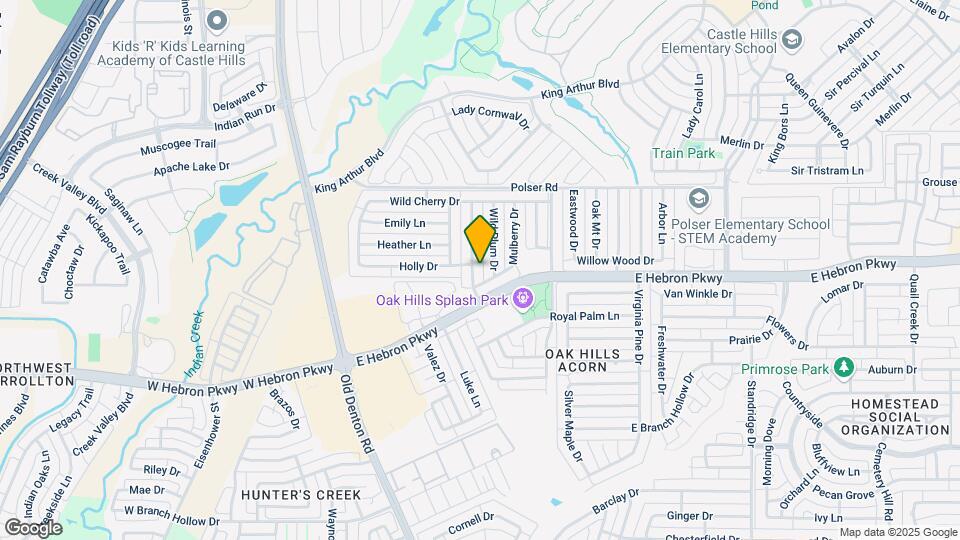4104 Juniper Ln Map and Location Details