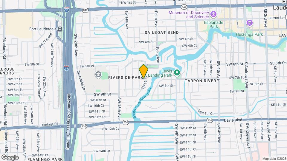 709 SW 12th Ave Map and Location Details