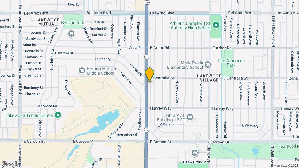4436 N Lakewood Blvd Mapa y Detalles de la Ubicación