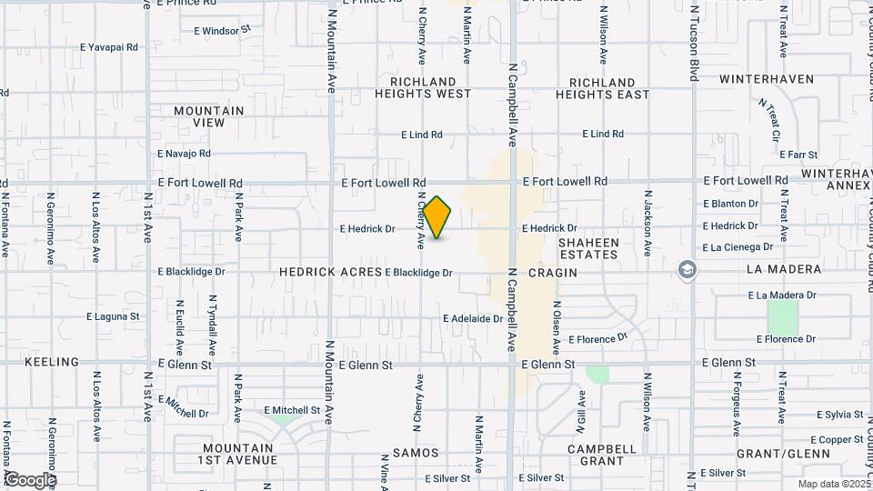 3056 N Cherry Ave Map and Location Details