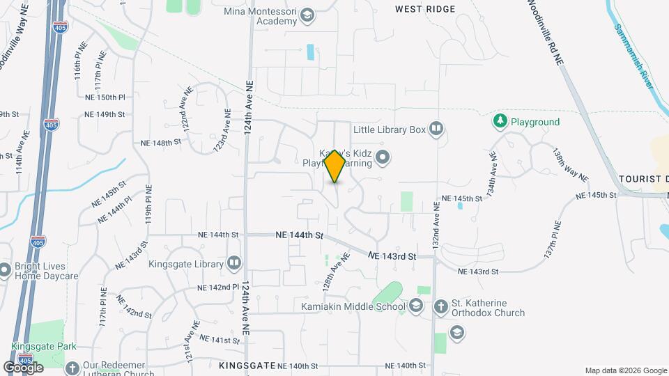 14443 127th Ln NE Map and Location Details