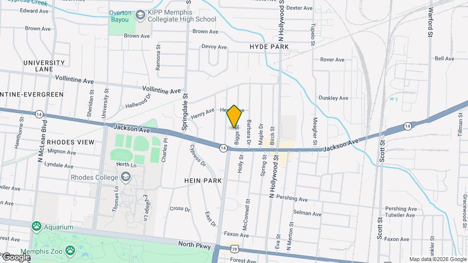 859 Biggs St Map and Location Details