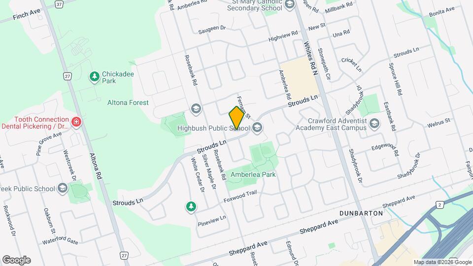 584 Strouds Ln Map and Location Details