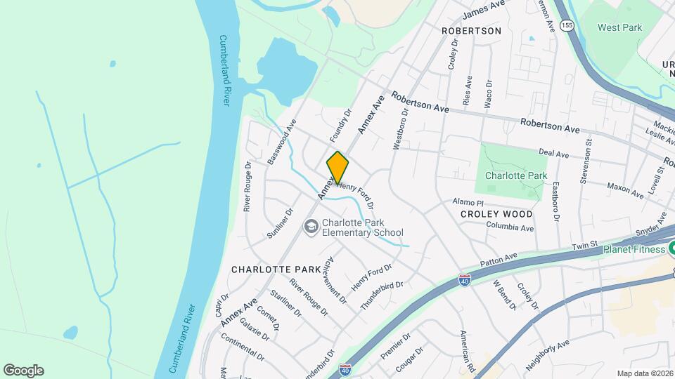 6313 Henry Ford Dr Map and Location Details