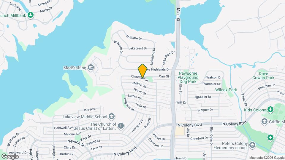 4461 Chapman St Map and Location Details