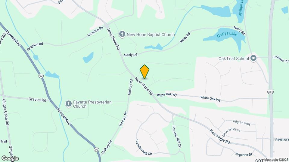 481 New Hope Rd Map and Location Details