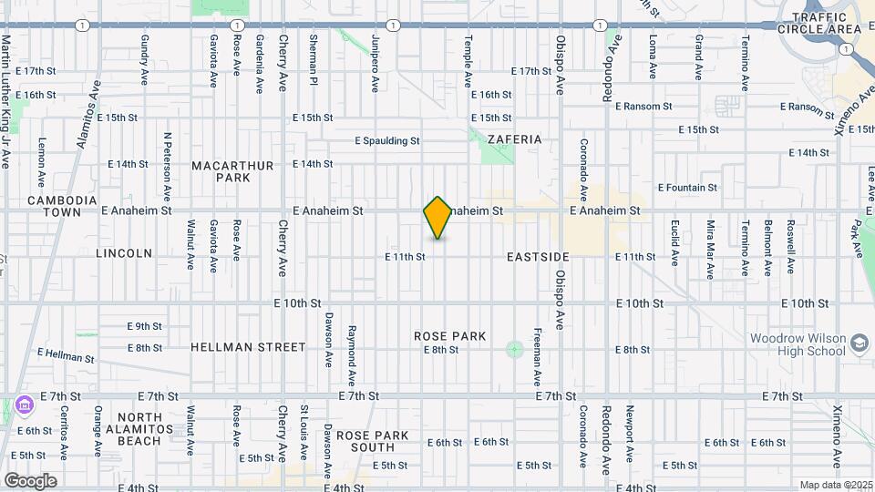 1111 Ohio Ave-Unit -1111 #B Map and Location Details