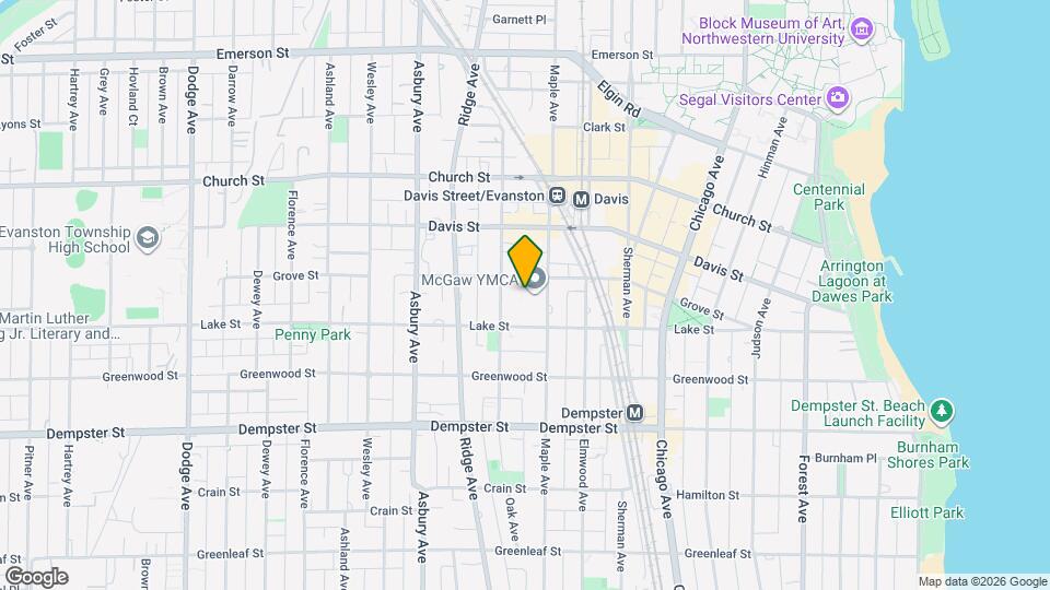 1509 Oak Ave, Unit 2 South Map and Location Details