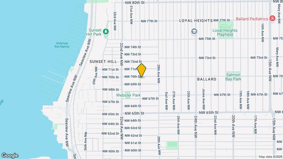 2859 NW 70th St Map and Location Details
