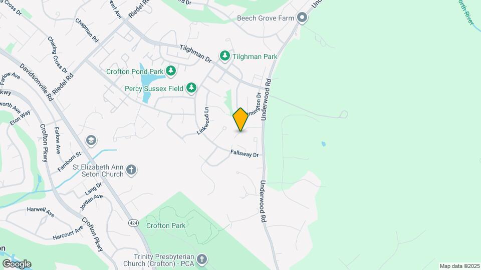 2551 Log Mill Ct Map and Location Details