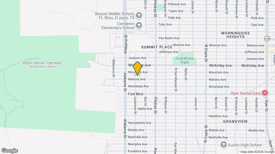 2701 Nations Ave Map and Location Details