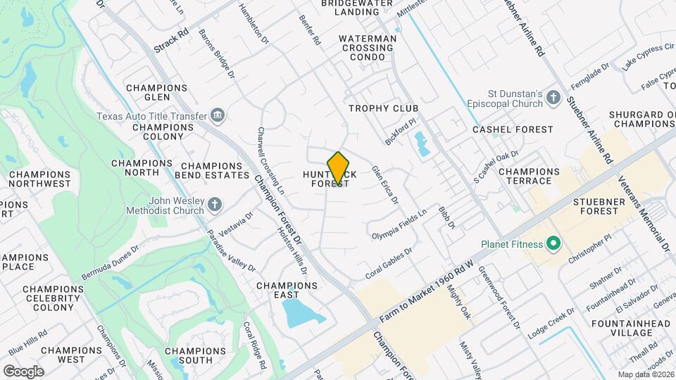 5415 3 Oaks Cir Map and Location Details