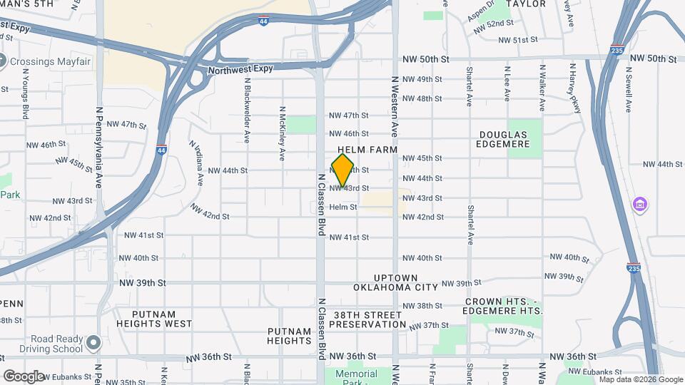 1220 NW 43rd St Map and Location Details