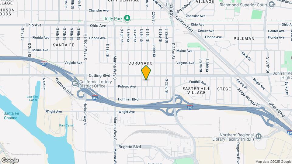 535 S 19th St Map and Location Details