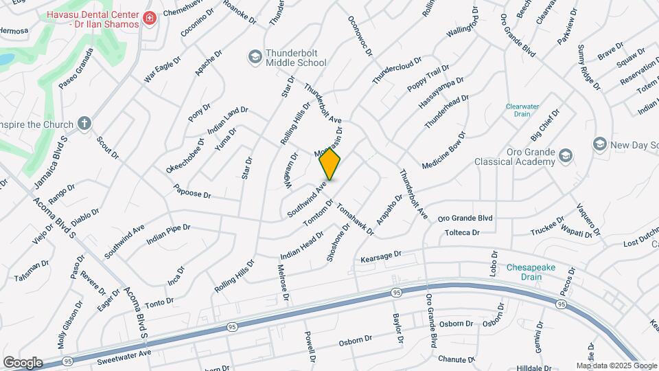 3110 Southwind Ave Map and Location Details