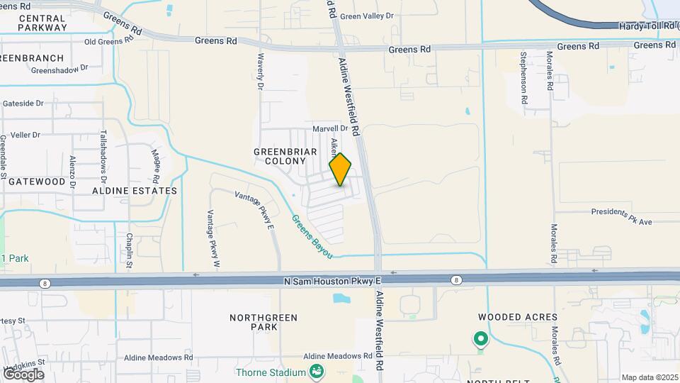 2155 Hazlitt Dr Map and Location Details