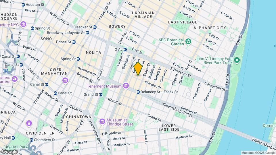 132 Ludlow St Map and Location Details